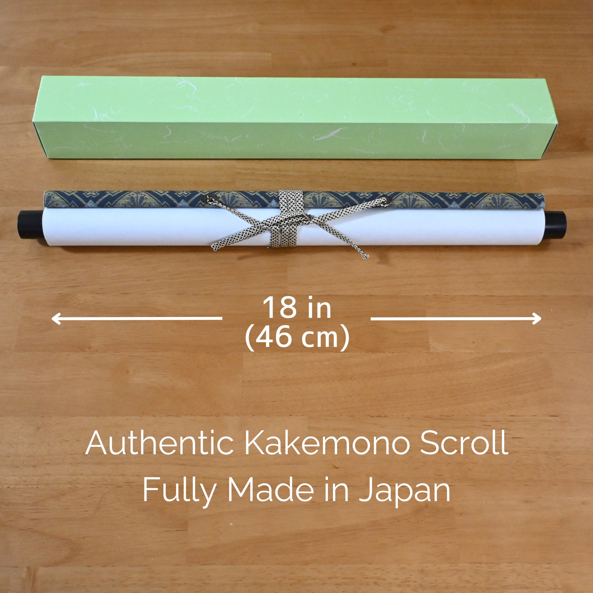 Kakemono mural de samouraï japonais – Samouraï debout en armure 